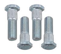 AB Tools Pack Of 4 3/8" Unf Wheel Studs Stud For 4" Pcd Trailer Suspension Hubs Hub