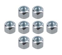 AB Tools Pack Of 8 3/8" Unf Wheel Nuts Nut For Trailer Suspension Hubs