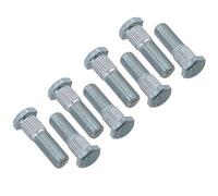 AB Tools Pack Of 8 3/8" Unf Wheel Studs Stud For 4" Pcd Trailer Suspension Hubs Hub