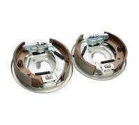 AB Tools Pair Complete Bolt On Brake Shoe Back Plates For Ifor Williams 200 X 50mm Drum