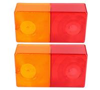 AB Tools Pair Replacement Rear Trailer Light Combination Lamp Lens Genuine Britax