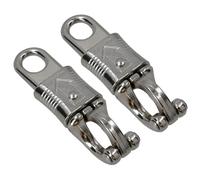 AB Tools Panic Hook 2 Pack Quick Release Trigger Shackle Equestrian Animal Lead Rope