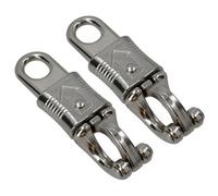 AB Tools Panic Hook 2 Pack Quick Release Trigger Shackle Equestrian Animal Lead Rope