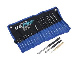 AB Tools Parallel Pin Punch Set Dot Punch Automatic Centre Punch 18Pc
