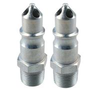 AB Tools Pcl 100 Series Air Fitting Adaptor Male Thread 3/8" Bsp Air Hose Line Aca2999 X2