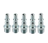 AB Tools Pcl 60 Series Adaptor Plug Male Thread 3/8" Bsp Air Hose Line Fitting Aca2661 X5