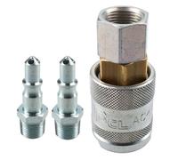 AB Tools Pcl 60 Series Female Coupler 3/8" Bsp Female Thread & Male Adaptor Air Fittings