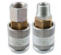 AB Tools Pcl 60 Series Female Coupler Air Fitting Hose 3/8" Bsp Male & Female Thread
