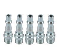 AB Tools Pcl Airflow Air Line Hose Fitting Male Adaptor 1/4" Bsp Male Thread Aca2593 X 5