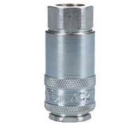 AB Tools Pcl Airflow Female Coupler 1/4" Bsp Male Thread Air Coulping Hose Fitting Ac21Cf