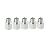 AB Tools Pcl Increasing Bush Male 1/4" To Female 3/8" Bsp Air Step Up Fitting Hc6475 X 5