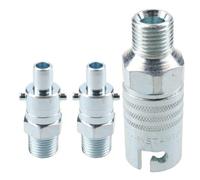 AB Tools Pcl Instant Air Coupler 1/4" Bsp Male Thread & Bayonet Fitting Male Adaptors