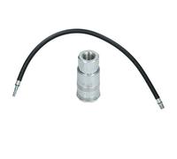 AB Tools Pcl Whip Spray Leader Hose 0.6M X 7mm 1/4" Bsp Ha2124N & Female Coupler
