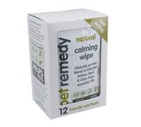 AB Tools Pet Remedy Natural Calming Wipes Dog Cat Pets Anxiety Stress Relief (12Sachet)