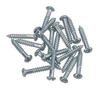 AB Tools Ph2 Dome Headed Phillips Wood Screws 3.5mm X 20mm Fastener Fixings 20Pc