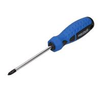 AB Tools Ph2 X 100mm Phillips Cross Headed Screwdriver With Magnetic Tip Rubber Handle
