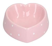 AB Tools Pink Heart Dog Small Animals Puppies Kittens Small Dog Bowl 15cm/300ml