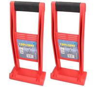 AB Tools Plasterboard Board Wood Panel Carrier Lifter Carrying Handle 80Kg Max Lift 2Pc