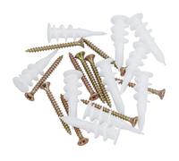 AB Tools Plasterboard Nylon Fixings Cavity Wall Speed Anchor Plugs And Screws 42mm 20Pc