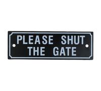 Ab Tools Please Shut The Gate Home Gate Garden Fence Sign