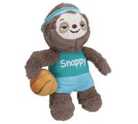 AB Tools Plush Soft Sporty Sloth Snappy Dog Toy Cuddly Play Toy Gift With Squeak