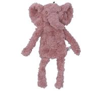 AB Tools Plush Squeaky Crinkle Unstuffed Elephant Calming Pet Toy With Belly Compartment