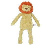 AB Tools Plush Squeaky Crinkle Unstuffed Lion Calming Pet Toy With Belly Compartment