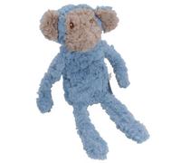 AB Tools Plush Squeaky Crinkle Unstuffed Monkey Calming Pet Toy With Belly Compartment