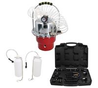 AB Tools Pneumatic Air Portable Pressure Brake + Clutch Bleeder Bleeding Kit + Adaptors