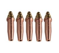AB Tools Pnm Oxy Propane Gas Cutting Nozzle Tip Standard Length 1/32" 3-6mm Oxygen 5Pk
