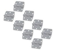 AB Tools Polished Butterfly Door Hinge 8 Pack Stainless Steel 75mm X 73mm 316 Marine Cabin