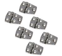 AB Tools Polished Door Hinge 6 Pack Stainless Steel 56mm X 38mm 316 Marine Cabin Hatch