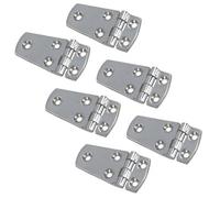 AB Tools Polished Door Hinge 6 Pack Stainless Steel 76mm X 38mm 316 Marine Cabin Hatch