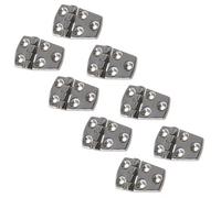 AB Tools Polished Door Hinge 8 Pack Stainless Steel 56mm X 38mm 316 Marine Cabin Hatch