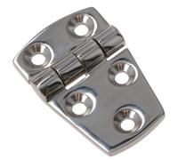 AB Tools Polished Door Hinge Stainless Steel 56mm X 38mm 316 Marine Cabin Hatch