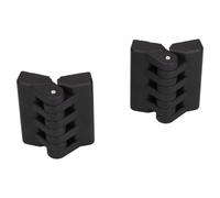 AB Tools Polyamide Hinge Plastic 64X65mm Concealed Fixing Door Locker Hatch 2Pk