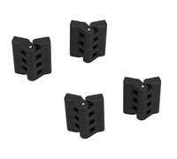 AB Tools Polyamide Hinge Plastic 64X65mm Concealed Fixing Door Locker Hatch 4Pk