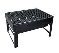 AB Tools Portable Folding Charcoal Bbq Barbecue Grill For Picnics Camping Beach Smoker