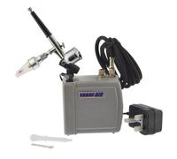 AB Tools Portable Mini Air Brush And Compressor Paint Gun Airbrush Kit