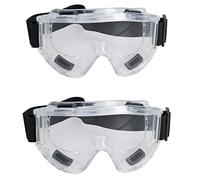 AB Tools Premium Safety Goggles Glasses Eye Protection Sealed Design Flexible Frame 2pk