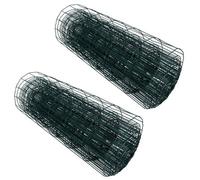 AB Tools Pvc Coated Galvanised Wire Netting Fencing Mesh Garden Fence 20 X 0.6 Metres