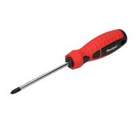 AB Tools Pz2 X 100mm Pozi Electrical Screwdriver With Magnetic Tip And Rubber Handle