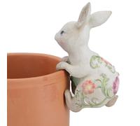 AB Tools Rabbit Plant Pot Hanger Garden Home Yard Ornament Statue Vase Hugger