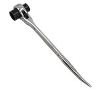 AB Tools Ratchet Podger Scaffolding Wrench Spanner 17mm & 21mm SIL86