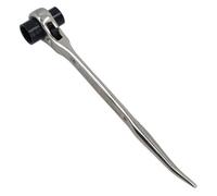 AB Tools Ratchet Podger Scaffolding Wrench Spanner 17mm & 21mm Sil86