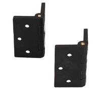 AB Tools Reinforced Nylon Hinge Plastic 64X67mm Italian Industrial Door Locker Hatch 2Pk