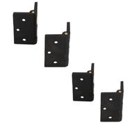 AB Tools Reinforced Nylon Hinge Plastic 64X67mm Italian Industrial Door Locker Hatch 4Pk