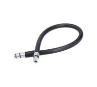 AB Tools Replacement 21" Tyre Inflator Spare End Air Hose 1/4" To 1/4" Bsp Male Thread