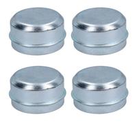 AB Tools Replacement 50.5mm Metal Cap Wheel Hub Trailer Bearing Dust Cover 4 Pack