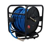 AB Tools Retractable Air Hose Reel Compressor Air Line 8mm Bore 30 Metres 100 Feet Long.